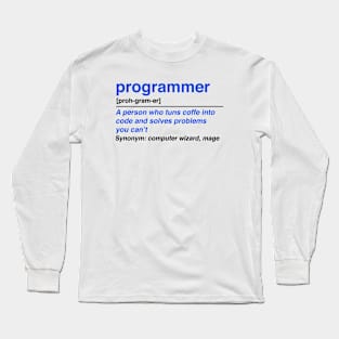 Programmer Long Sleeve T-Shirt